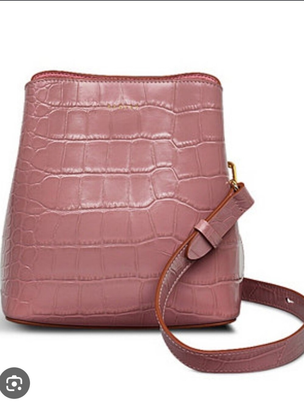 NWT Radley London Faux Croc Small Compartment Crossbody Bag